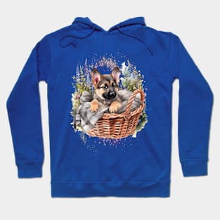 Dog - German Shepherd Puppy Hoodie